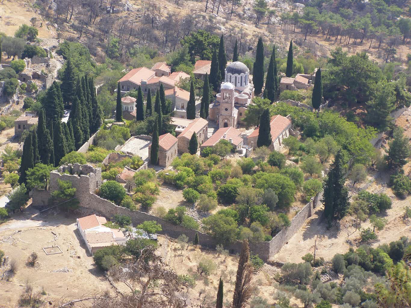 The 11th-century Byzantine monastery of Nea Moni, Chios